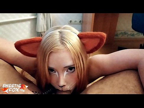 ❤️ Китсуне го проголта курот и сврши во устата ☑ Порно кај нас ❌❤